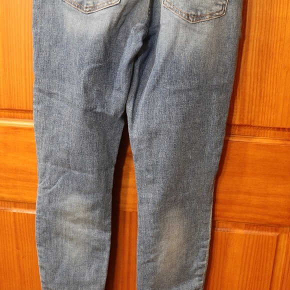 7 for all man Kind Custom Powerpuff Girls OOAK Art Work Jean High Rise Skinny 27 - Picture 12 of 15